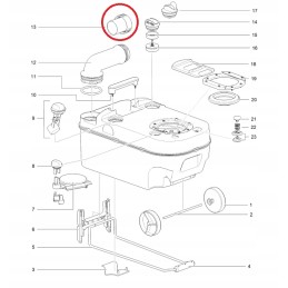 C220 thetford toilet drain plug