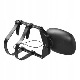 Additional mirror for towing a large SUV 4x4 caravan