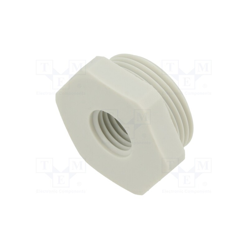 1 pcs x OBO BETTERMANN - 107 R M25-12 PA - Reduction of threads for glands, Int.thread: M12, polyamide