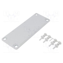 1 pcs x TRELLEBORG - LMC35 IP44 RAL 7035 - Multigate grommet, light grey, Holes no: 35, -40÷100°C, IP44