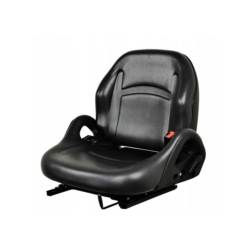 Seat seat with seat belts for a forklift