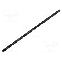 1 pcs x ALPEN-MAYKESTAG - 10000600100 - Drill bit, for metal, Ø: 6mm, L: 205mm, Working part len: 140mm
