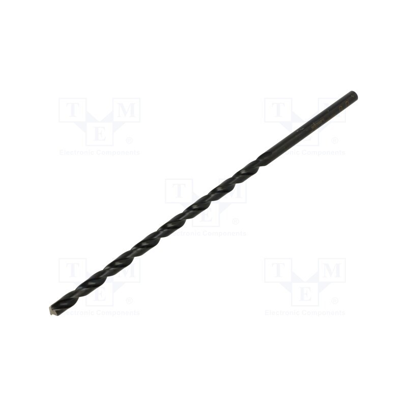 1 pcs x ALPEN-MAYKESTAG - 10000600100 - Drill bit, for metal, Ø: 6mm, L: 205mm, Working part len: 140mm