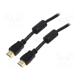 1 pcs x Goobay - 61299 - Cable, HDCP 2.2,HDMI 2.0, HDMI plug,both sides, 1m, black