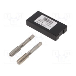 1 set x Vu00d6LKEL - 26326 - Tap, high speed steel grounded HSS-G, M8, 1, 56mm, 4,9mm, 2pcs.