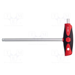 1 pcs x WIHA - 28376 - Wrench, hex key,spherical, HEX 8mm, Overall len: 232mm