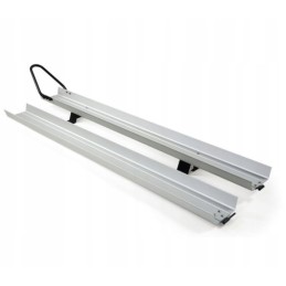 Access ramp to the garage of the Carry Moto Fiamma camper