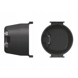 Protective box 47 mm schuko black