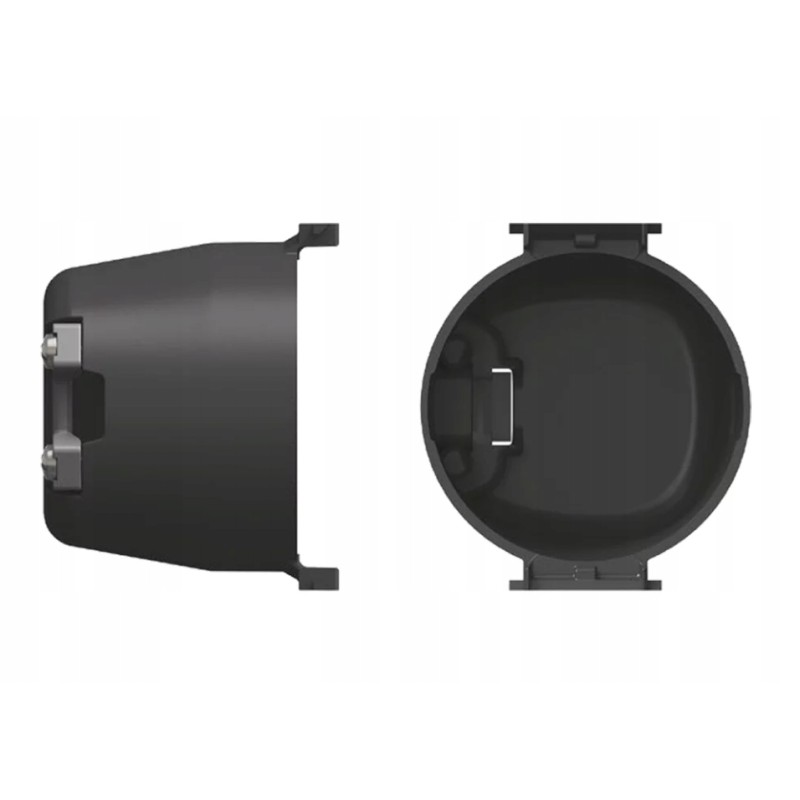 Protective box 47 mm schuko black