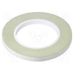 1 rol x H-OLD - GL.96 9MM - Tape: electrical insulating, W: 9mm, L: 50m, Thk: 170um, white, 180°C