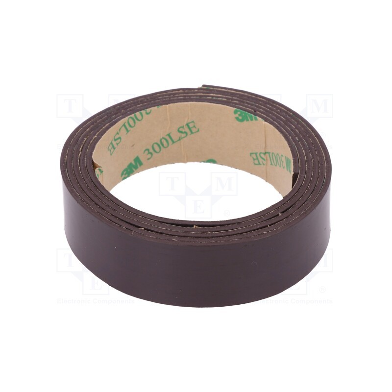 1 rol x 3M - 3M 1317 TAŚMA MAGNETYCZNA 19MMX1M - Tape: magnetic, W: 19mm, L: 1m, Thk: 1.55mm, rubber