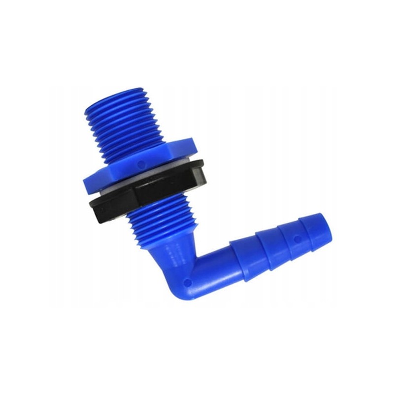 Connector 1 2 inch, adapter for hose 10 12 mm, elbow, bushing turismus pl