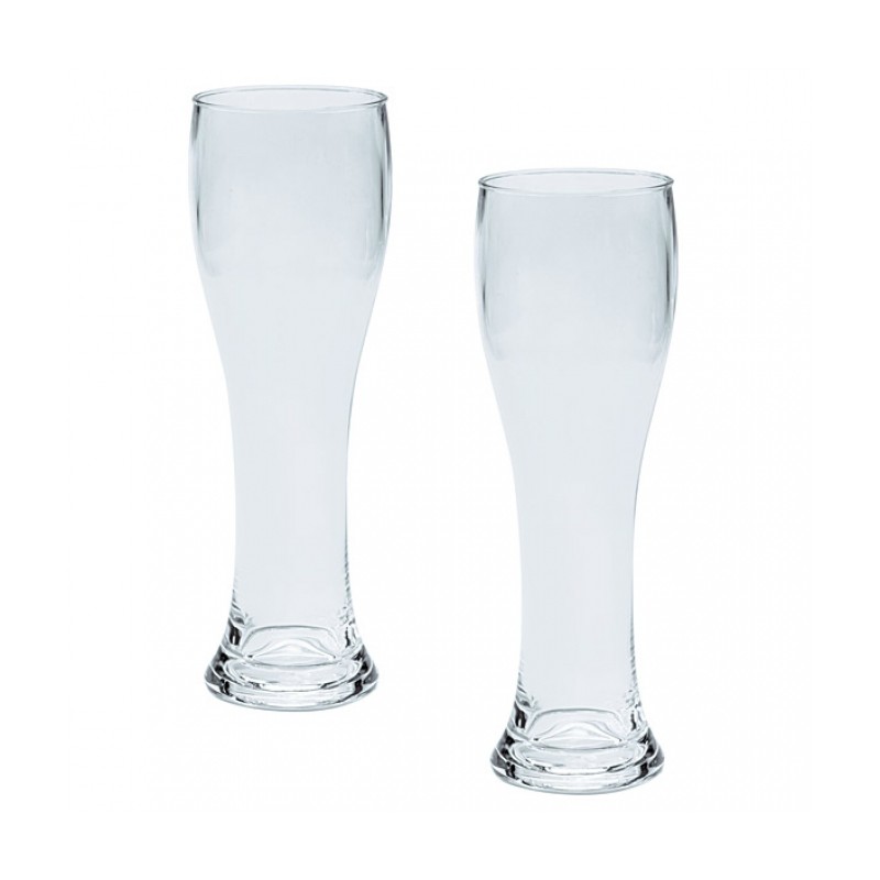 Wheat beer glasses, 2 pcs, Gimex melamine