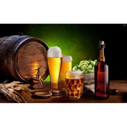 Wheat beer glasses, 2 pcs, Gimex melamine