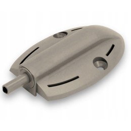 Shock absorber and silencer for furniture, wardrobe doors, flaps