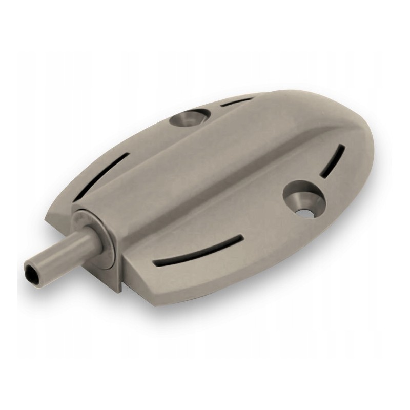 Shock absorber and silencer for furniture, wardrobe doors, flaps