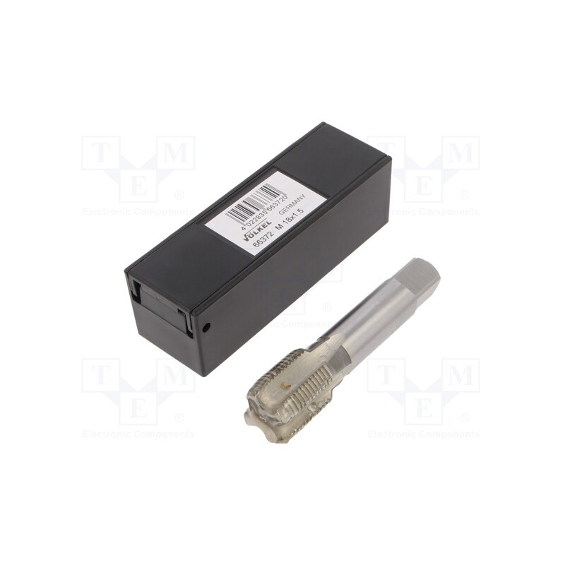 1 pcs x Vu00d6LKEL - 66372 - Tap, high speed steel grounded HSS-G, M18, 1.5, 80mm, 11mm