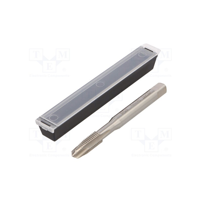 1 pcs x Vu00d6LKEL - 37546 - Tap, high speed steel cobalt HSS-E, M10, 1.5, 100mm, 8mm, ISO2/6H