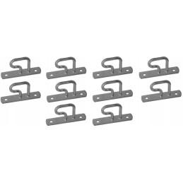 Grab hook, French expansion tarpaulin holder