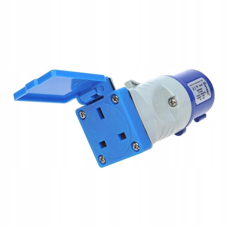 cee adapter 16a 230v uk english camping plug discounted price outlet