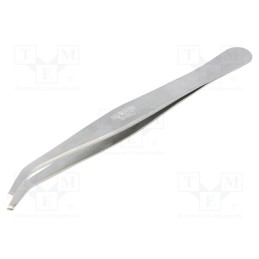 1 pcs x BERNSTEIN - 5-062 - Tweezers, Tweezers len: 115mm, SMD, Tipwidth: 2mm, Blade: Ø0.8mm