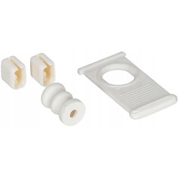 Dometic Seitz mosquito net roller blind holder, ivory catch