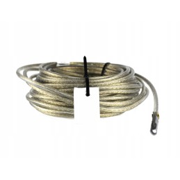 Customs rope, bus tarpaulin, tied at the ends, 16 m long