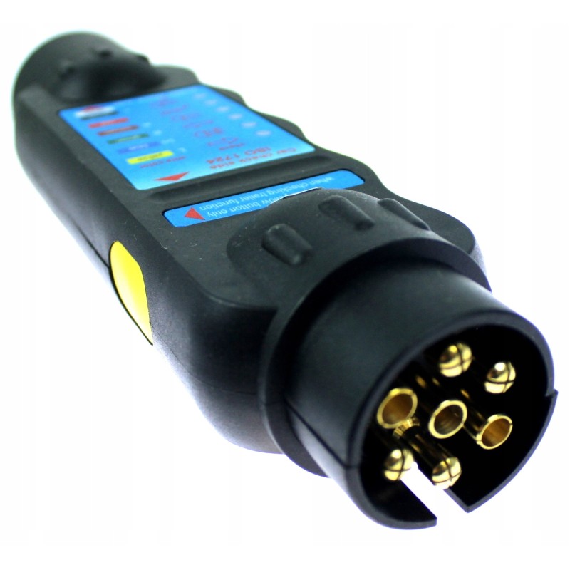 Towbar socket tester 7pin trailer plug