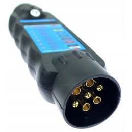 Towbar socket tester 7pin trailer plug
