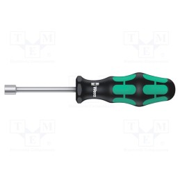 1 pcs x WERA - 5029465001 - Screwdriver, 6-angles socket, deep, Blade length: 90mm