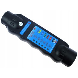 Towbar socket tester 7pin trailer plug