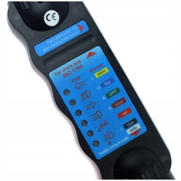 Towbar socket tester 7pin trailer plug