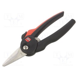 1 pcs x BESSEY - D48-2 - Scissors, universal, L: 190mm, ergonomic handle, Cut length: 42mm