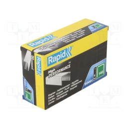 1 pcg x RAPID - 11905711 - Staples, 6mm, 5000pcs, TYP 140