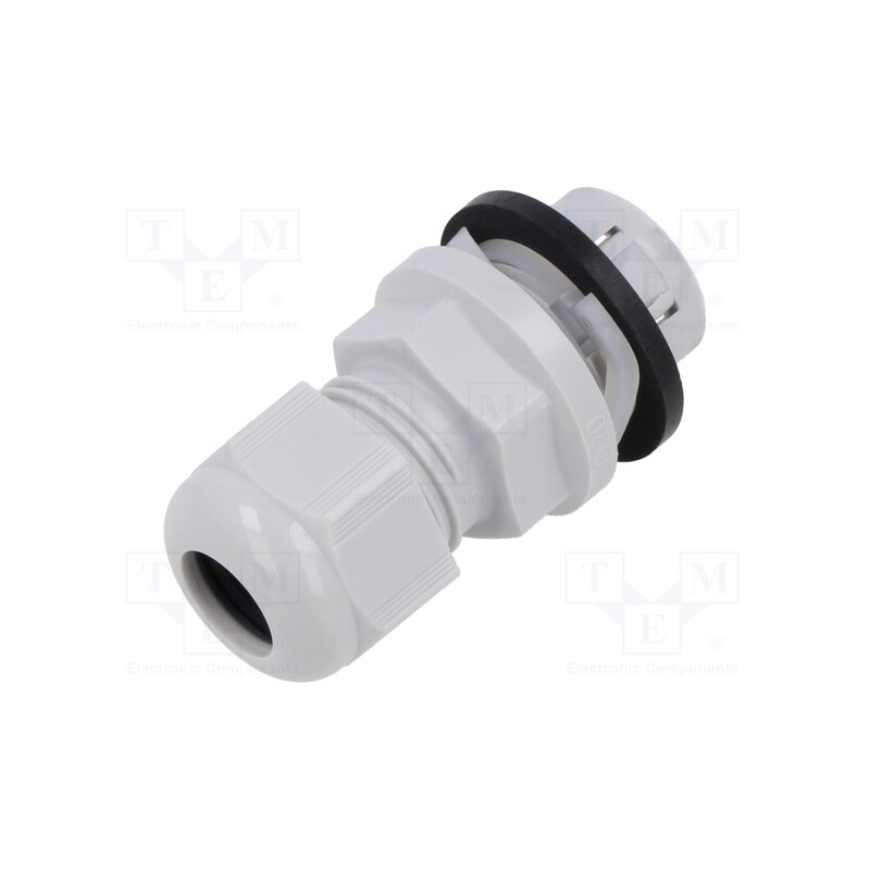 1 pcs x TE Connectivity - EP-SIG-SZ20-LGR-A - Cable gland, M20, IP68, polyamide, light grey, push-in, Entrelec