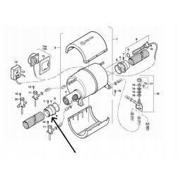 Ring stiffening the sleeve of the TT2 boiler connector