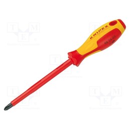 1 pcs x KNIPEX - 98 24 03 - Screwdriver, insulated, Phillips, PH3, Blade length: 150mm, 1kVAC