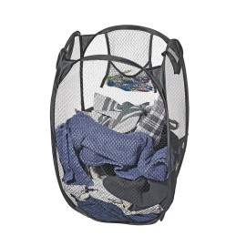 Folding laundry basket, camper trailer bag