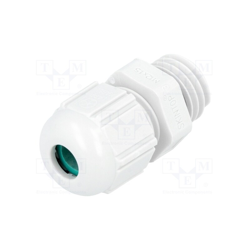 1 pcs x LAPP - 53111407 - Cable gland, M12, 1.5, IP68, polyamide, grey, UL94V-0, halogen free