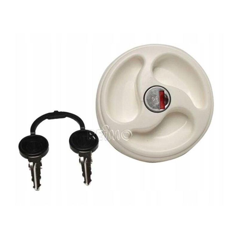 Lockable filler plug cap zadi