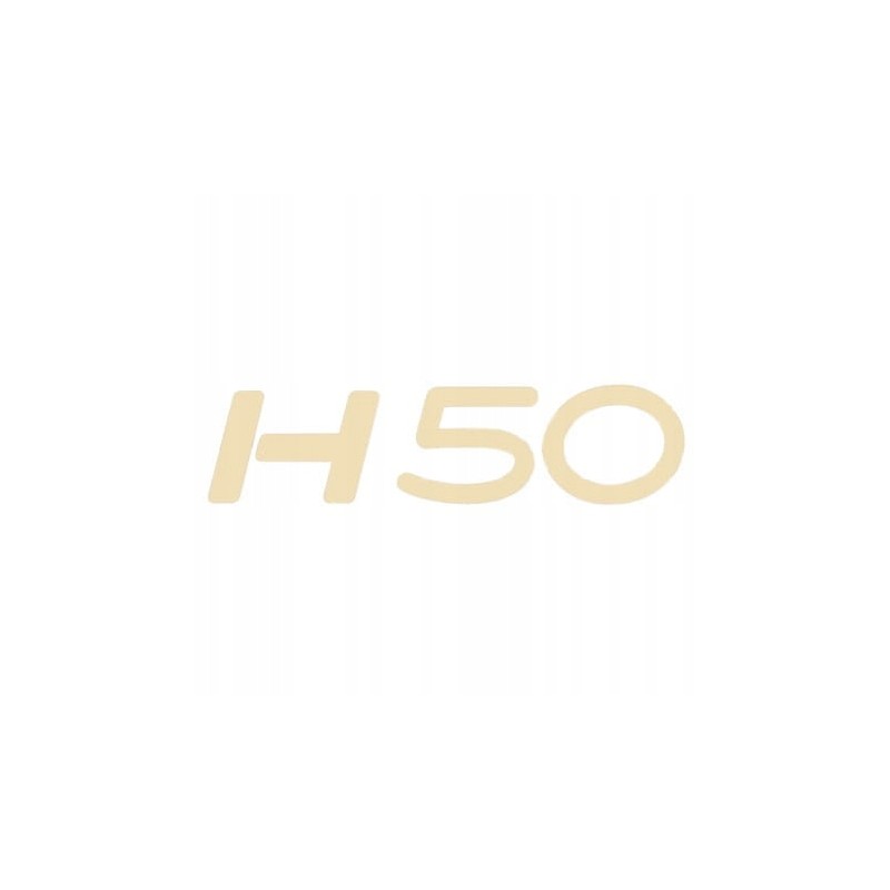 Sticker inscription h50 0009382267 linde