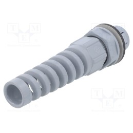 1 pcs x LAPP - 53112906 - Cable gland, IP68, polyamide, dark grey, push-in