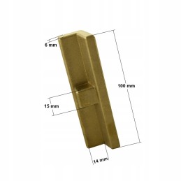 Upper brass sliding slide of the integrated hc hangcha carriage