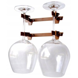 Mega Klipp wall-mounted glass holder