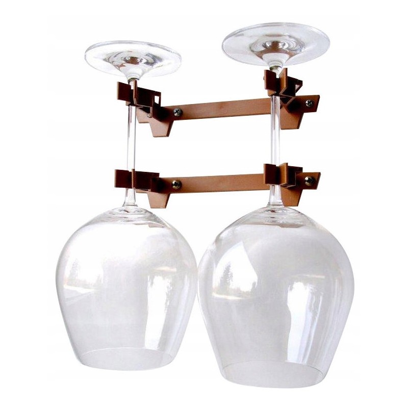 Mega Klipp wall-mounted glass holder