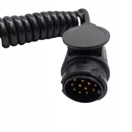 Spiral cable for a caravan