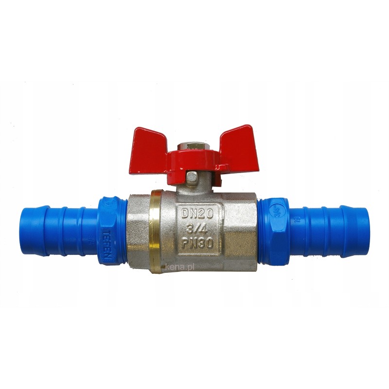 19 mm valve for gray water, sewage outflow to drain
