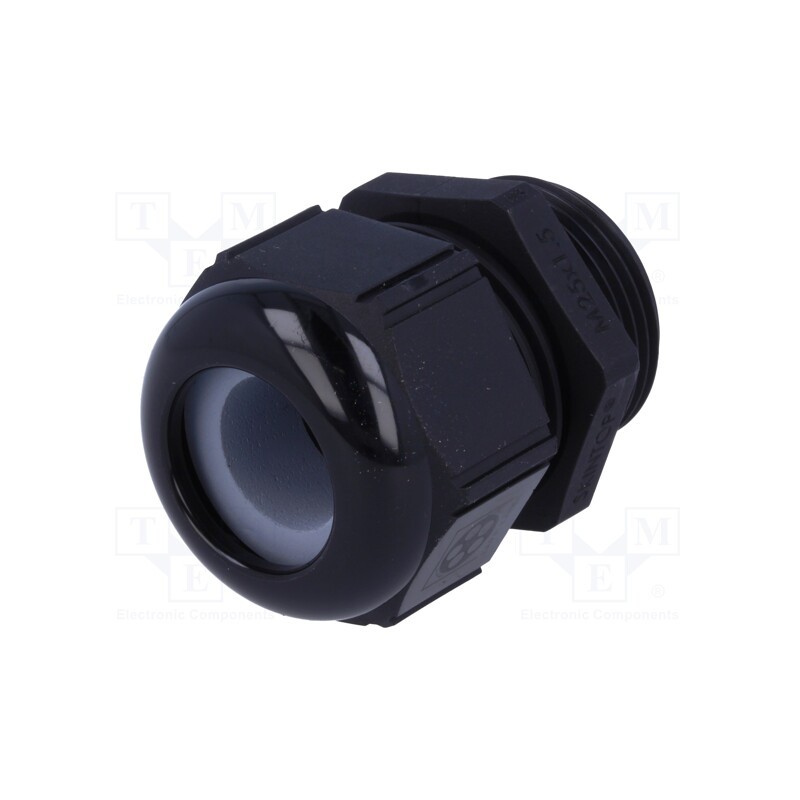 1 pcs x LAPP - 53111330 - Cable gland, M25, 1.5, IP68,IP69K, polyamide, black, SKINTOP®