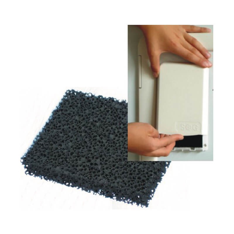 Carbon filter insert for camper ventilation