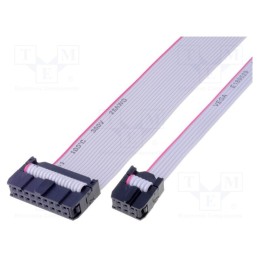 1 pcs x AMPHENOL - FC30600-S - Ribbon cable with IDC connectors, Cable ph: 1.27mm, 0.6m